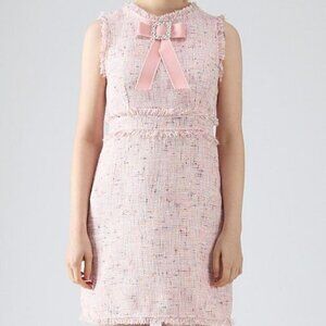 ChicWish Tweed Sleeveless Sheath Dress